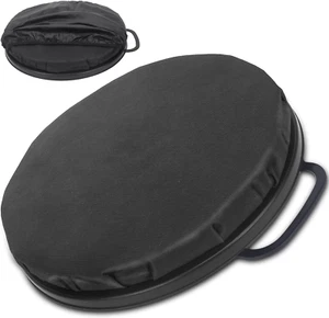 5 Gallon Bucket Seat, 360-Degree Swivel Seat Foam Cushion Bucket Seat Lid with W - Picture 1 of 12