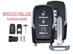 Proximity Remote Key shell Case Fob For RAM 1500 2019 - 2023  OHT-4882056 - Picture 1 of 4