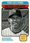 2022 Topps Heritage #474 All Time Saves Leader Mariano Rivera