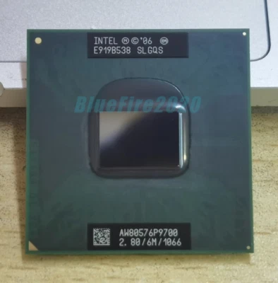 Intel Core 2 Duo P9700 2.8 GHz 6MB 1066 MHz Socket P CPU Processor P9700 SLGQS - Image 1 of 4