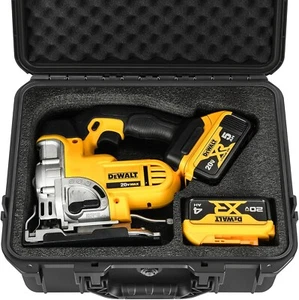 Case for Dewalt Jigsaw Power Tool - Waterproof Hard Tool Box for Dewalt 20V Jig - Picture 1 of 6