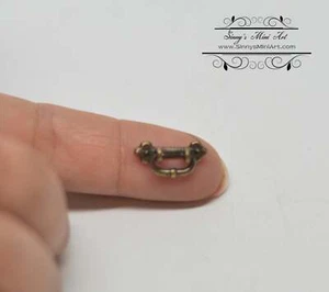 1:12 Puppenhaus Miniatur ovaler Tropfengriff AZ S3016 - Bild 1 von 3