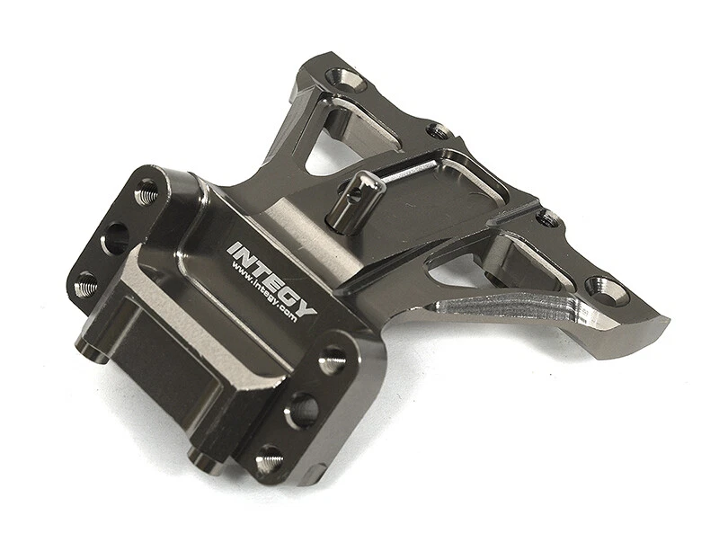 Grey Billet Machined Front Top Plate for Team Associated DR10 Drag Race Car RTR - Image 1 of 1