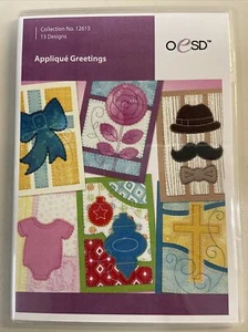 oesd applique greetings - Picture 1 of 2