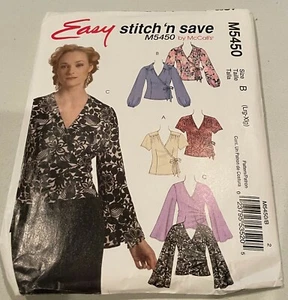 MCCALLS EASY STITCH 'N SAVE M5450 LADIES SIZE L-XL UNCUT - Picture 1 of 2