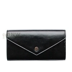 MICHAEL KORS WOMEN'S LARGE FLAP LEATHER WALLET BI-FOLD Was £275. - Picture 1 of 6