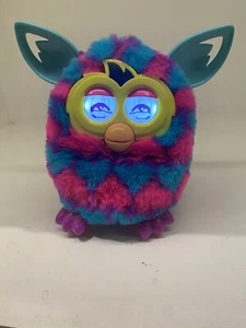 Furby Boom Blue Pink Teal Hearts Interactive Pet 2012 Hasbro Toy Tested Works  - Picture 1 of 5