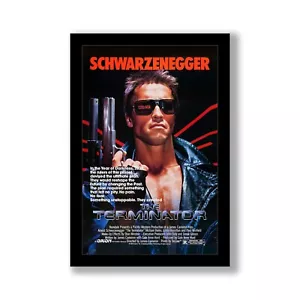 THE TERMINATOR - 11x17 Framed Movie Poster by Wallspace - Picture 1 of 6