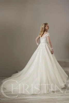 vestido de novia talla 16 marfil Foto 1 de 4