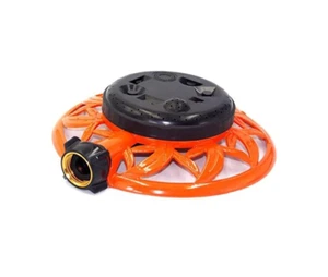 Garden Sprinklers 8-way stationary Heavy Duty Metal Base Circular Lawn Sprinkler - Picture 1 of 9