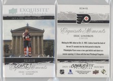 2021 Upper Deck Black Diamond Exquisite Collection Moments /399 Eric Lindros HOF