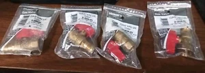 4 válvulas de gas Dormont 91-2032R-079 nuevas 1/2" OD Flare X 1/2" roscas de tubería hembra - Imagen 1 de 4