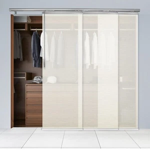 Panel Track Sliding Vertical Blinds 36-153"W (3-7 Panels) - Teodora - Picture 1 of 45