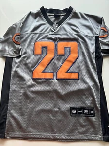 Chicago Bears Jersey Mens Medium Gray/Orange Reebok Matt Forte #22 Football NFL - Picture 1 of 7