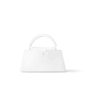 Louis Vuitton M23948 Capucines East-West MM Optic White - Picture 1 of 8