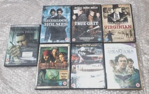 DVD X7 JOB LOT ACTION ADVENTURE GENRE - Picture 1 of 18