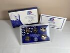 2001 S Proof State Quarter Set Gem Dcam Original Box & Coa 5 Coins Cn-Clad