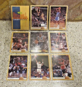 Hoja de coleccionista de baloncesto Classic Draft Picks 1993 9 cartas 1-8 - Imagen 1 de 5