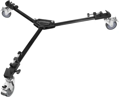 Carretilla trípode Ravelli en estuche portátil, plegable - 21 largo, rueda y estuche. Foto 1 de 4