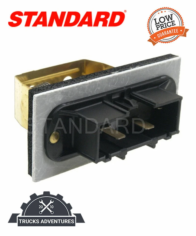 Resistencia de motor soplador HVAC de encendido estándar RU-478 Foto 1 de 4