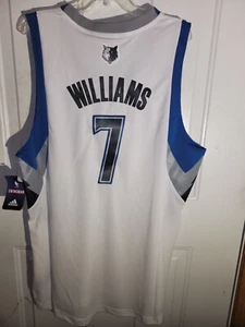 Adidas Swingman NBA Trikot Minnesota Timberwolves Derrick Williams weiß Gr. L - Bild 1 von 4
