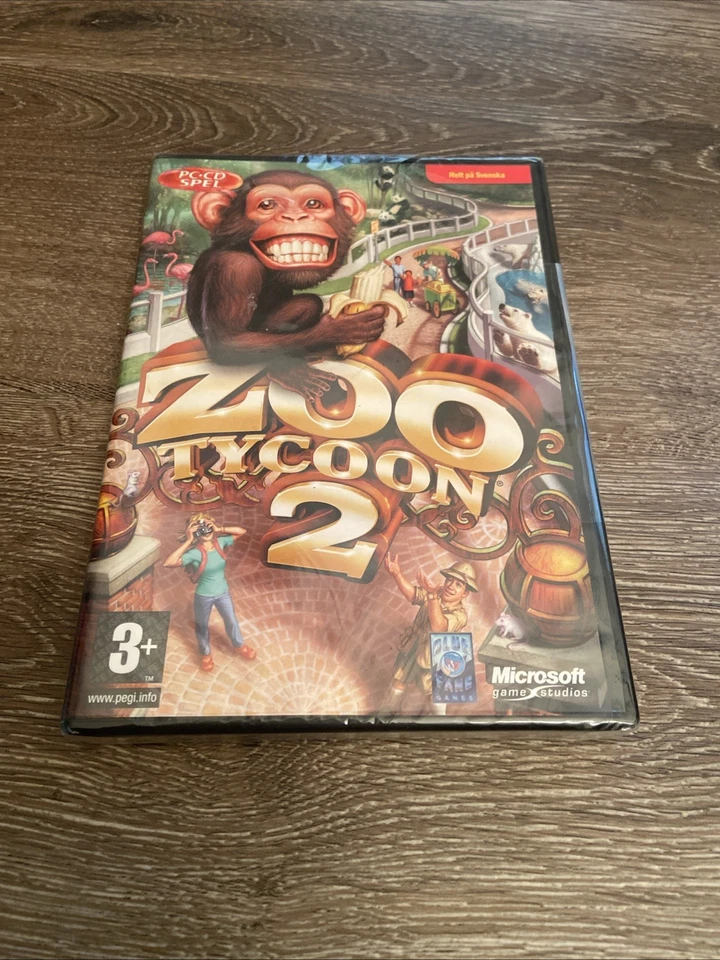 Microsoft Zoo Tycoon 2 - Windows PC Computer Game - BRAND NEW SEALED Ireland - Image 1 of 4