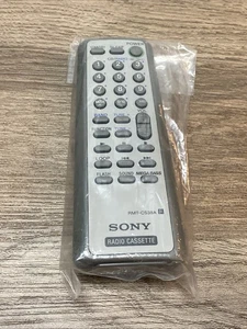 NEW GENUINE SONY RMT-CS38A RADIO CASSETTE REMOTE CONTROL OEM REPLACEMENT REMOTE - Picture 1 of 2