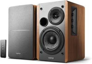 Edifier R1280T Powered Bookshelf Speakers - 2.0 Active Near Field Studio Wood - Picture 1 of 7