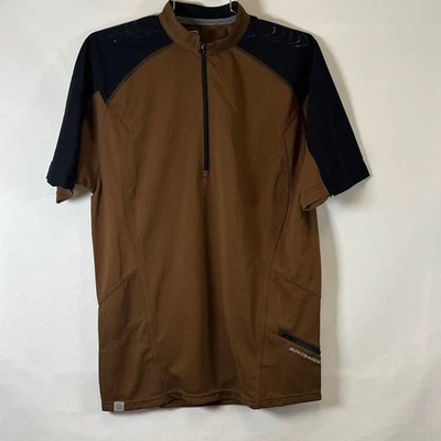 Bontrager Rhythm Comp Short Sleeve Cycling Jersey Men's M 1/4 Zip Performance - Image 1 of 4