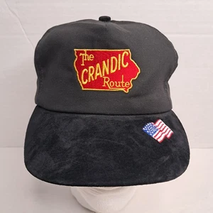 Vintage The Crandic Route Cedar Rapids Iowa City Railroad USA Snapback Mütze Kappe - Bild 1 von 11