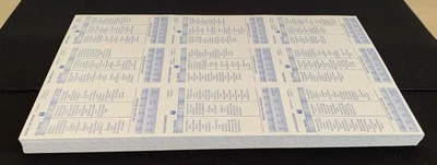 1995 Strat-O-Matic MLB Baseball Game Cards Complete & Unseparated - Image 1 of 4