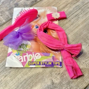 Accessori capelli Barbie TOTALMENTE CAPELLI 1991 rari vintage - Foto 1 di 3