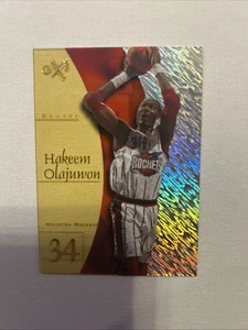 1998 Skybox EX 2001 Hakeem Olajuwon #25 Rare Card - Bild 1 von 2