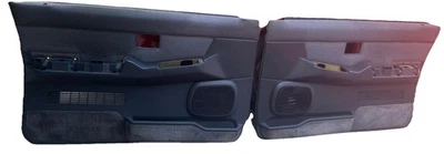 Par de paneles de puerta de camioneta Nissan Pathfinder/D21 1986-1997 tela gris OEM Foto 1 de 4