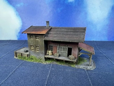 Faller Spur N 222117 Güterschuppen Lagerhaus Landhandel Patiniert Gealtert - Bild 1 von 4