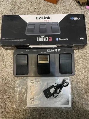 Chauvet DJ EZLink FSBT Wireless Footswitch with Bluetooth DMX Lighting Controll - Image 1 of 4