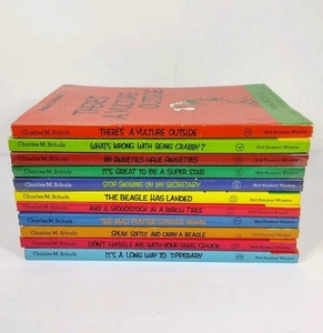 Peanuts Parade Paperback Books Lot Of 11 Charlie Brown Snoopy - Bild 1 von 16