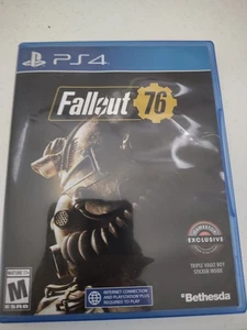 PS4 Fallout 76 Spiel OHNE Anleitung oder Aufkleber - Bild 1 von 4