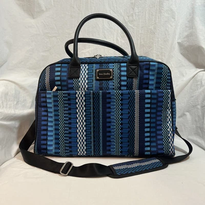 Bolsa de viaje Vera Bradley Jet Set Go Weekender equipaje azul Cha-Cha Foto 1 de 4