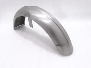 NEW MATCHLESS AJS FRONT MUDGUARD PRE UNIT RIGID MODEL RAW STEEL(REP) - Picture 1 of 7
