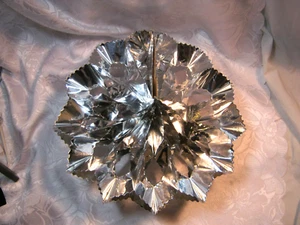 BEISTLE VINTAGE CHRISTMAS GIANT 12,5" FOIL SNOWFLAKE Rare - Bild 1 von 3