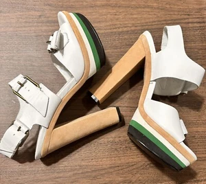 Aldo Vivolo Sandals Size 39 US 8.5 - Picture 1 of 9