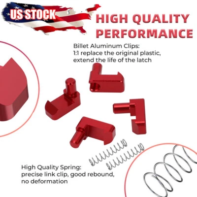 Clip de pestillo de techo blando y muelle de aluminio para Geo Tracker Suzuki Sidekick Foto 1 de 4