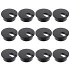 12PCS Cord Hole Cover Cable Organizing Clip Adhesive Desk Wire Holder
