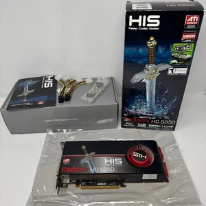 HIS ATI Radeon HD 5850 (H585F1GDG) 1 GB GDDR5 SDRAM PCI Express x16 Graphics - Picture 1 of 17