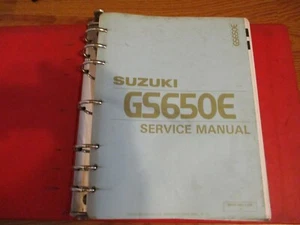 Manual de servicio original Suzuki GS 650 E 99500-36011-03E - Imagen 1 de 1
