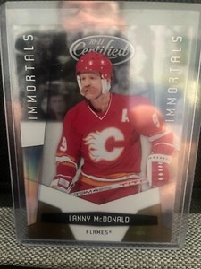 2010-11 Certified Immortals Mirror Gold /25 Lanny McDonald #168 HOF