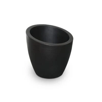 Mayne Modesto 20 in. Round Black Polyethylene Planter with Drainage Holes - Image 1 of 4