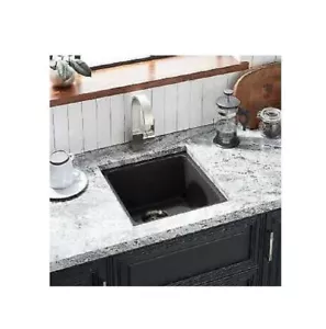 Signature Hardware 447410 - Accesorio para fregadero de cocina SHGR1B16BL negro - Imagen 1 de 1