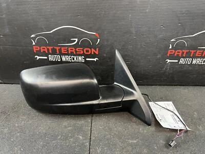 Dodge Ram 1500 2014 eléctrico térmico espejo retrovisor lateral del pasajero textura negra Foto 1 de 4